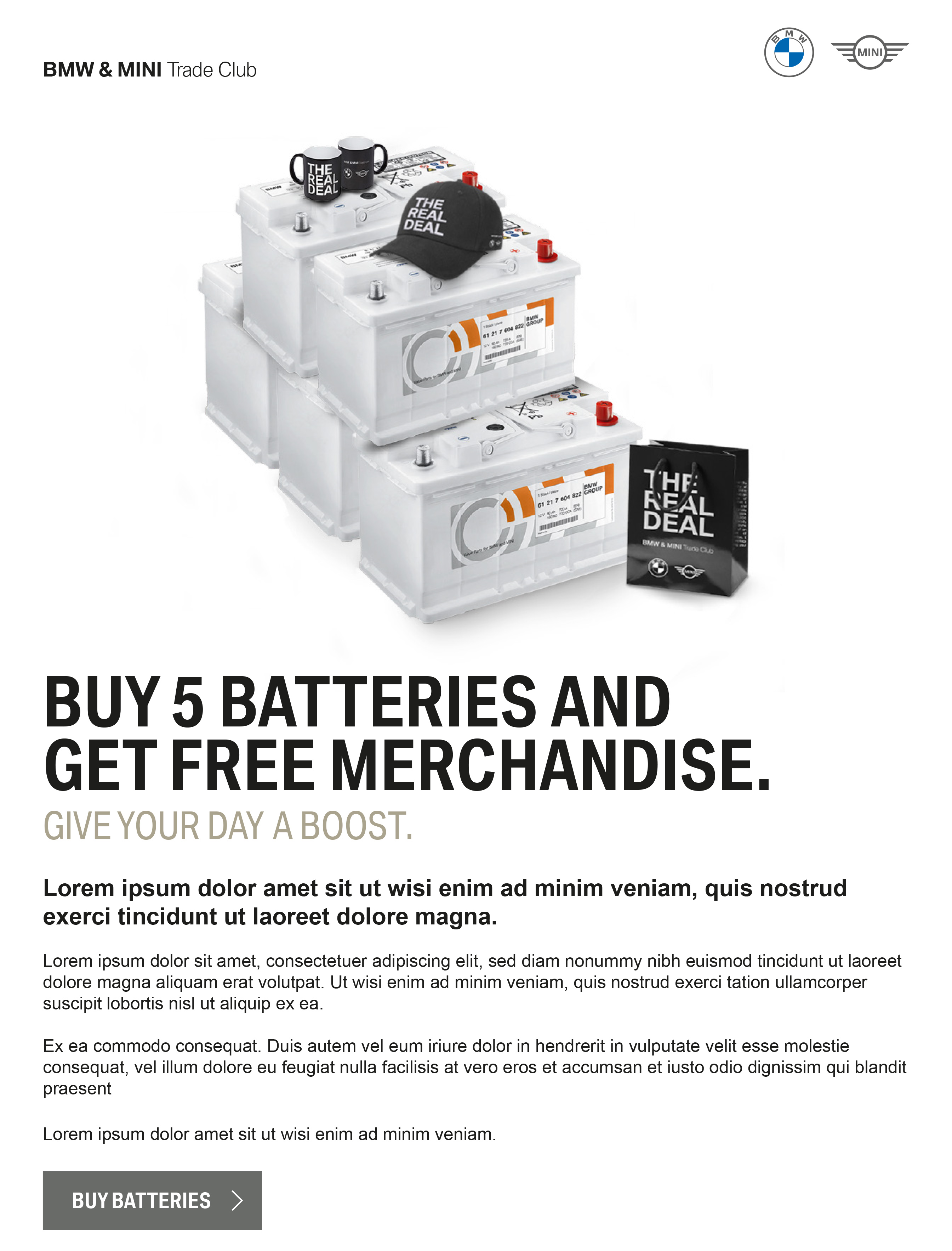 BMW MINI Project Image Real Deal Email